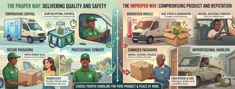 Weed delivery